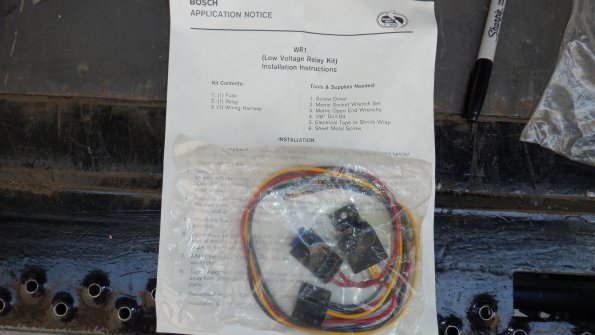 Bosch relay for fuel injection pump