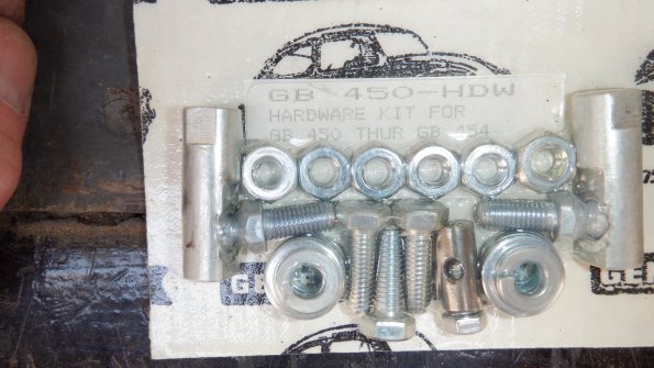 Berg throttle linkage hardware kit