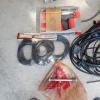 timing gun, Haltech wiring harness, pushrod tube, cable protectors
